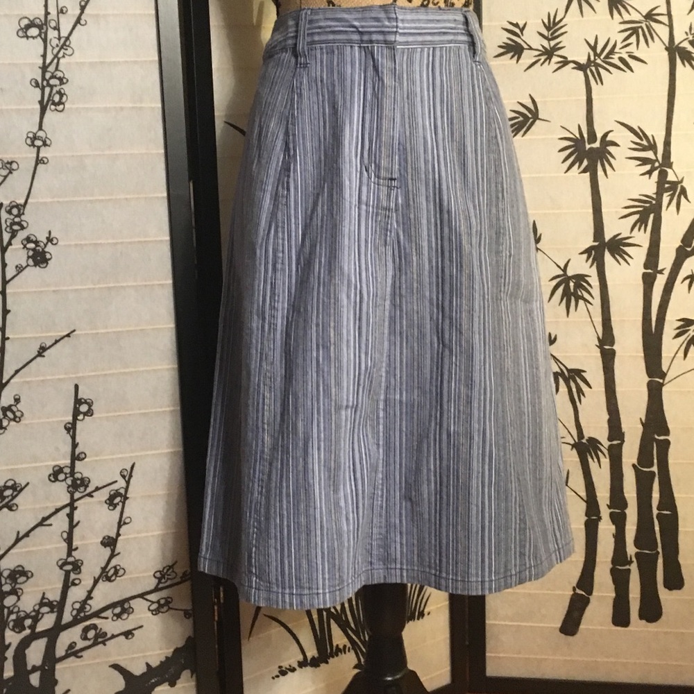 Christopher & Banks denim pencil skirt